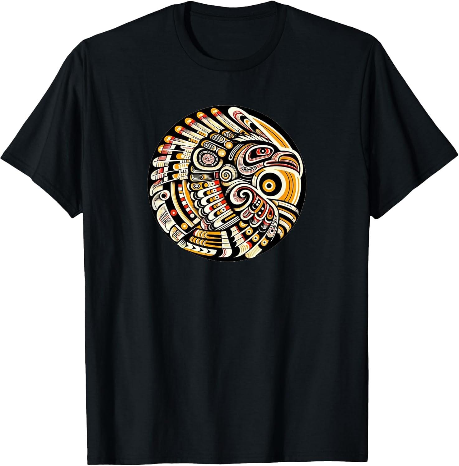 NEW LIMITED! Thunderbird Native American Tribal Art Tee - MADE IN USA XL