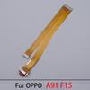 Top Quality For OPPO A91 F15 USB Charging Port Board Dock Plug Connector Flex Cable