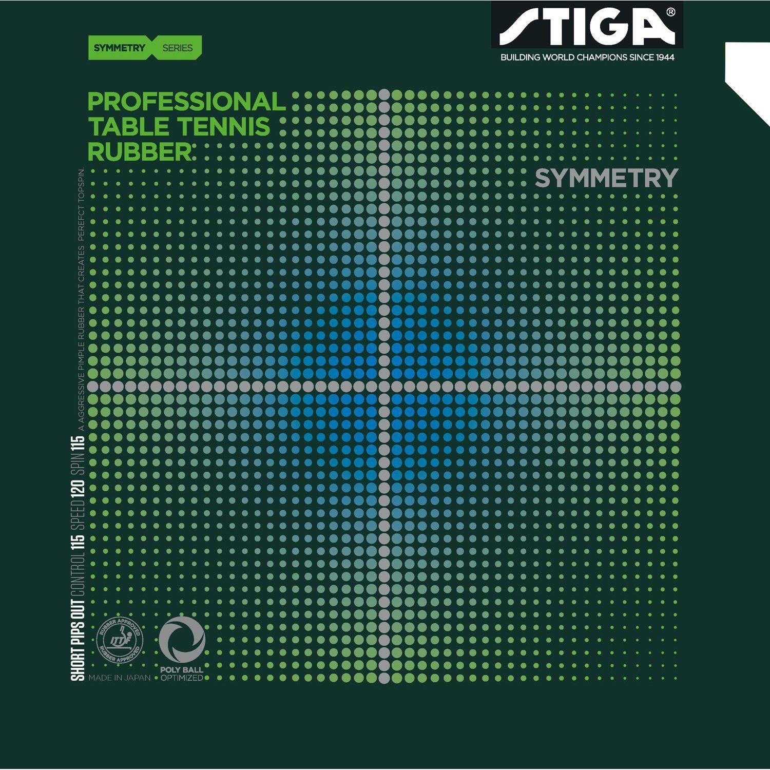 Used [New product] Soft rubber table table tennis symmetry STIGA