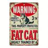 Wall Hanging Metal Sign Decorative Art 20x30cm