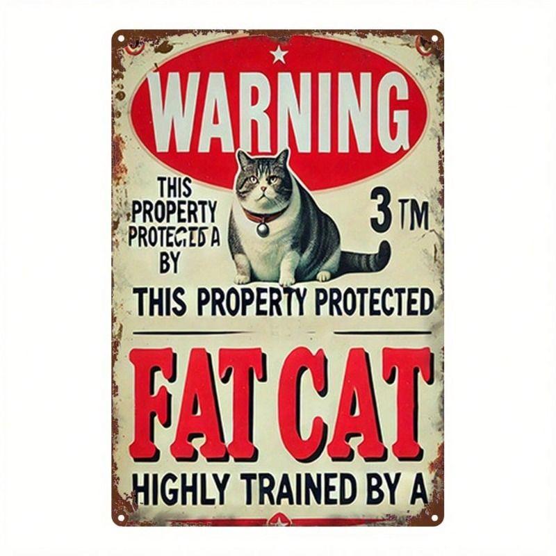 Wall Hanging Metal Sign Decorative Art 20x30cm