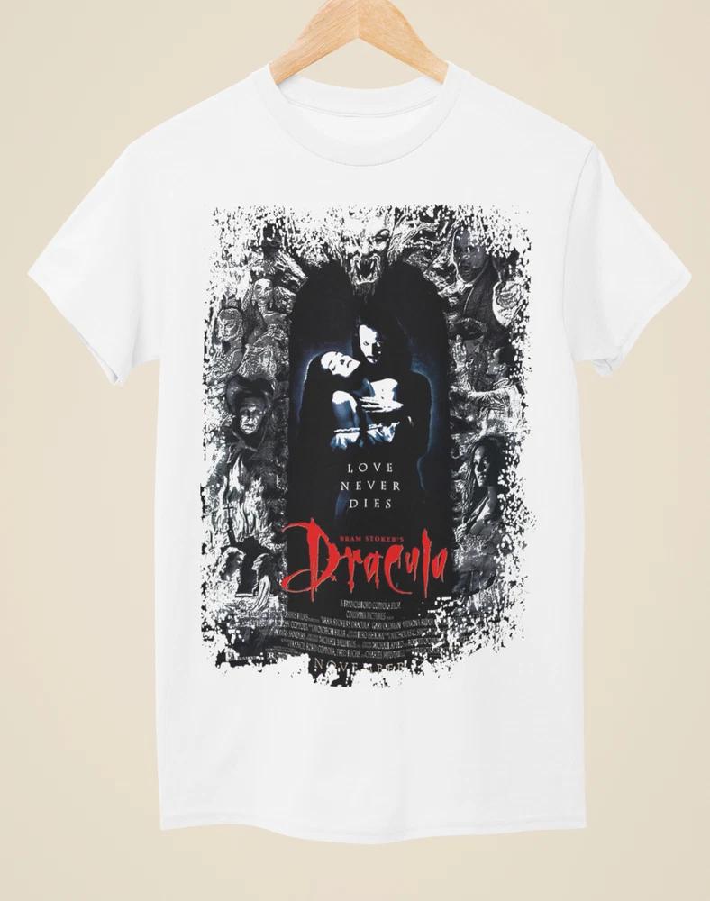 Bram Stokers Dracula Movie Poster Inspired Unisex White TShirt S