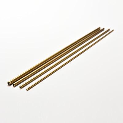 Nouveau Tube en Laiton Tuyau Tubage Rond Intérieur 2mm 3mm 4mm 5mm Long 300mm Paroi 0.5mm