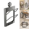 Space Saving Wall Mounted Pot Lid Holder Practical Pot Lid Organizers Rack For Kitchen Wall Or Cabinet Installation