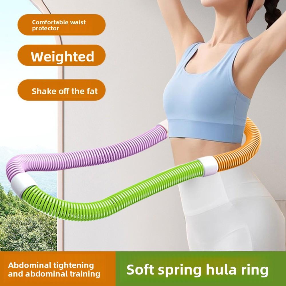 Soft Spring Weight Loss Circle Slient Weighted Exercise Hoops  Body Shaping