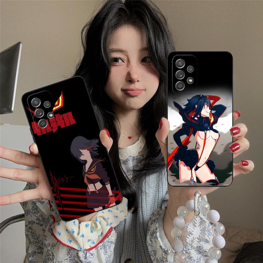 La Kill Ryuko Matoi Phone Case for Samsung Galaxy A73 72 71 70 56 55 54 53 52 36 35 34 23 16 15 5G Colour Printing Cover Pretty