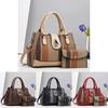 Contemporary Womens Pu Leather Tote Bag With Functional Zipper And Stylish Options Color