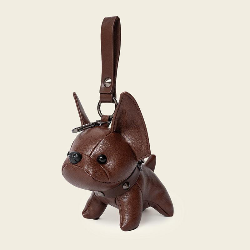 Leather Pony Keychain Cute Plush Animal Bag Charm For Kids And Teens