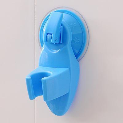 Cute Candy Color Useful Super Suction Shower Spray Head Stand Bracket Holder Faucet Wall Mount Adjustable Sucker For Bathroom