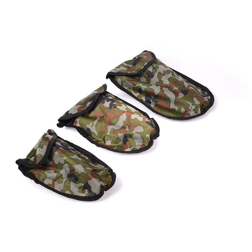 4-in-1 Multifunktionale Klappschaufel Outdoor Schanzwerkzeug mit Tragetasche für Camping Gartenarbeit