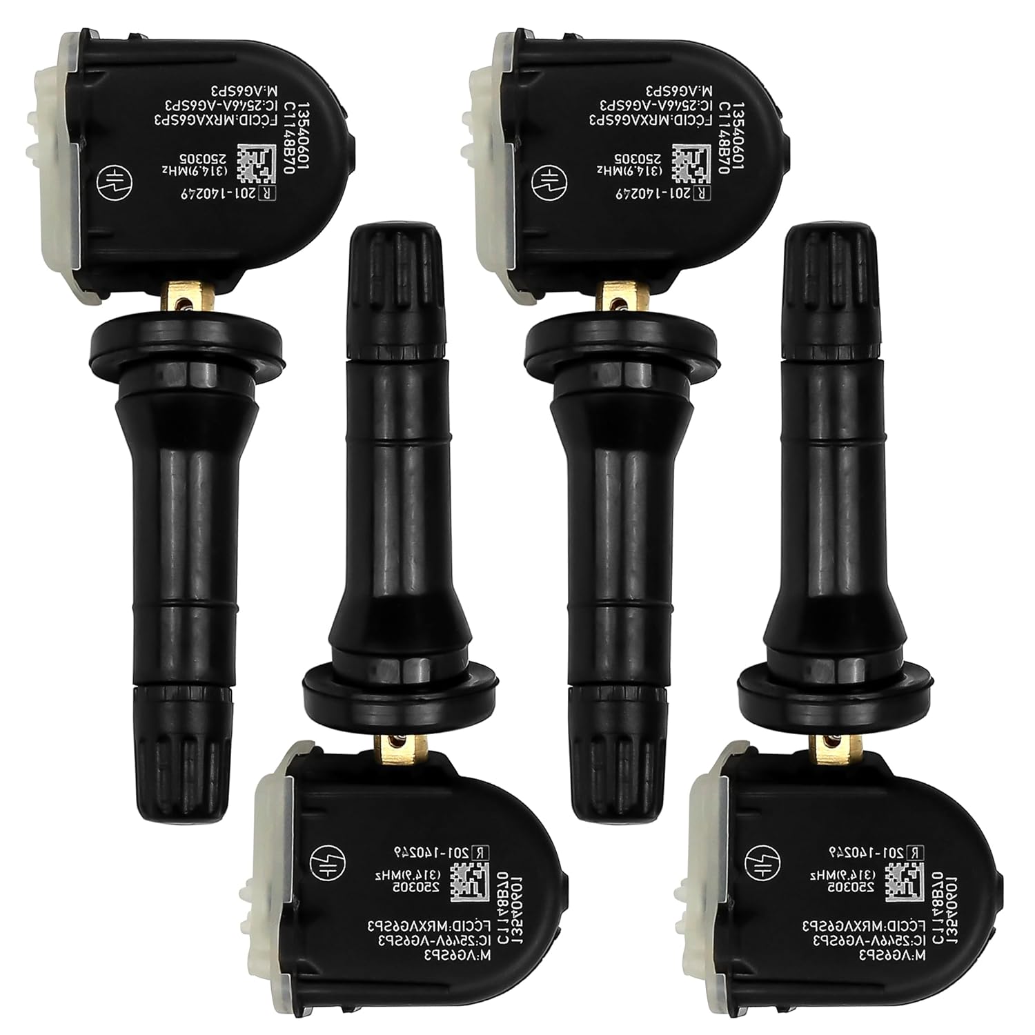 

Датчик TPMS 13540601, Датчик тиску в шинах 315 МГц Підходить 2010-2021 для Buick 2010-2021 для Cadillac 2010-2022 для Chevrolet 2010-2019 для GMC PACK OF 4