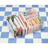 Skater Freezer Storage Stand 3 Piece Set Green Made In Japan CCBS1