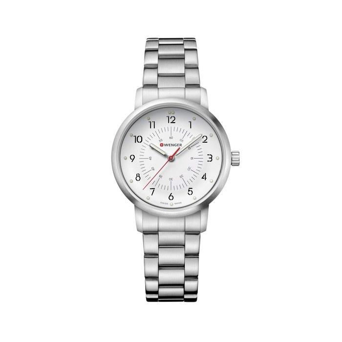 WENGER Avenue 01.1621.110 White (Stainless Steel Bracelet)