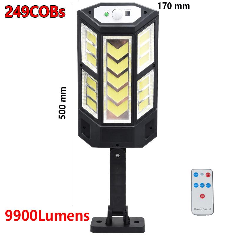 10000 Lumen Powerful Solar Led Light Outdoor Solar Lamp of Motion Sensor 4Mode Waterproof Solar Garden Light Street Yard Lantern