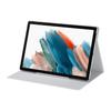Tablet Cover - Samsung - Galaxy Tab A8 - Silver - Synthetic - Integrated Stand