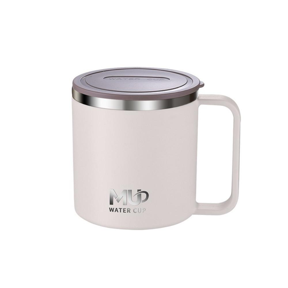 Reusable Coffee Mug Large Capacity Milk Tea Cup Fashion Insulated Drinking Cup  Office Drinkware