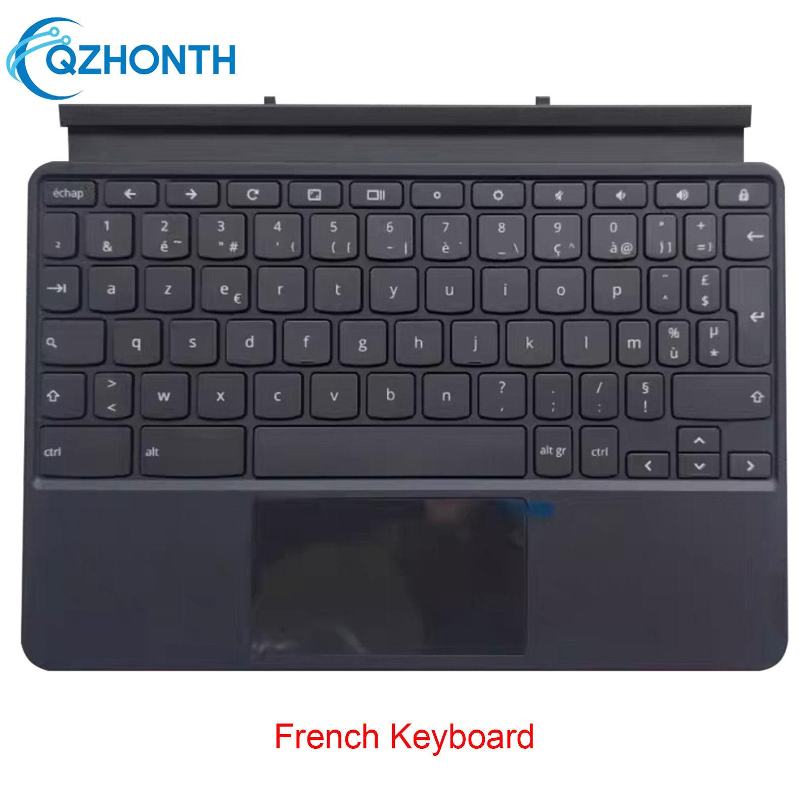 New For Chromebook Duet Tablet CT-X636F X636F Tablet Base Keyboard 10.1 French Keyboard