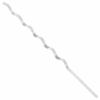 Plant Support Spiral 5 pcs Silver 150 x 0.6 x 0.6 cm Steel