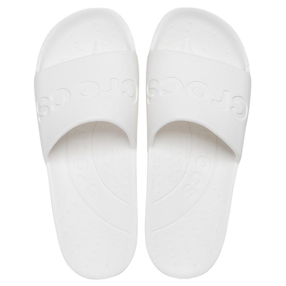 Crocs Eva Durable Lightweight Slide Sandals Unisex Sandals White 210088-100