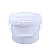 Secchio per Vernice Yiting 1L in PP Bianco con Coperchio e Manico