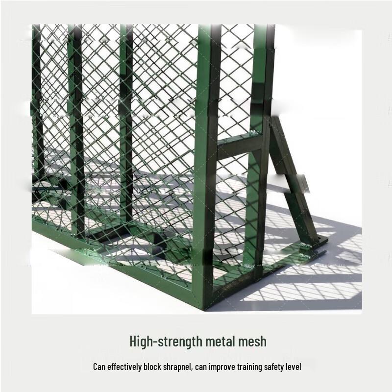 Steel Net Grenade Throwing Training Wall
