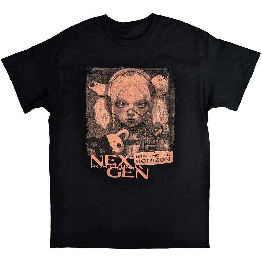 Bring Me The Horizon Unisex T-Shirt: Distressed Nex Gen (Large) S