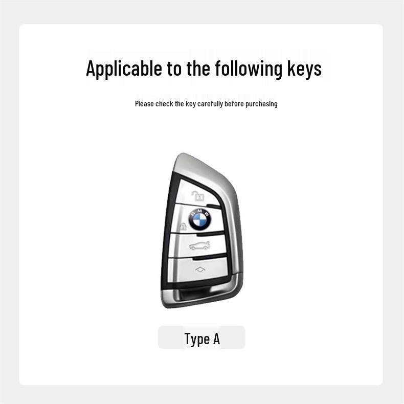 Full Wrap Key Case for BMW 3, 5, 6, 7 Series & iX3