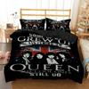 Königin Rockband Digital Printed Bedding for Boys Queen Bedding Set Soft and Comfortable Customized King Size Bedding Set