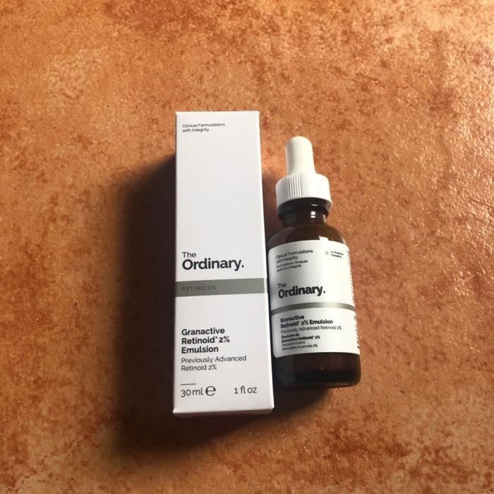 The Ordinary Granactive Retinoid 2% Emulsion Squalane Retinol Serum 30ml Anti-âge Anti-rides Exfoliant Soin de la peau Raffermissant