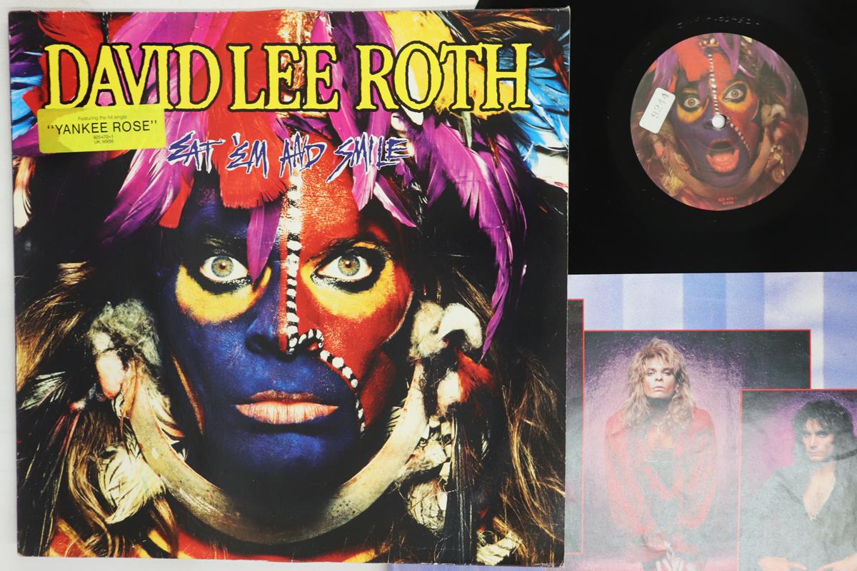 

LP Record DAVID LEE ROTH Eat em And Smile 9254701 WARNER BROS 1986 UK Rock Used