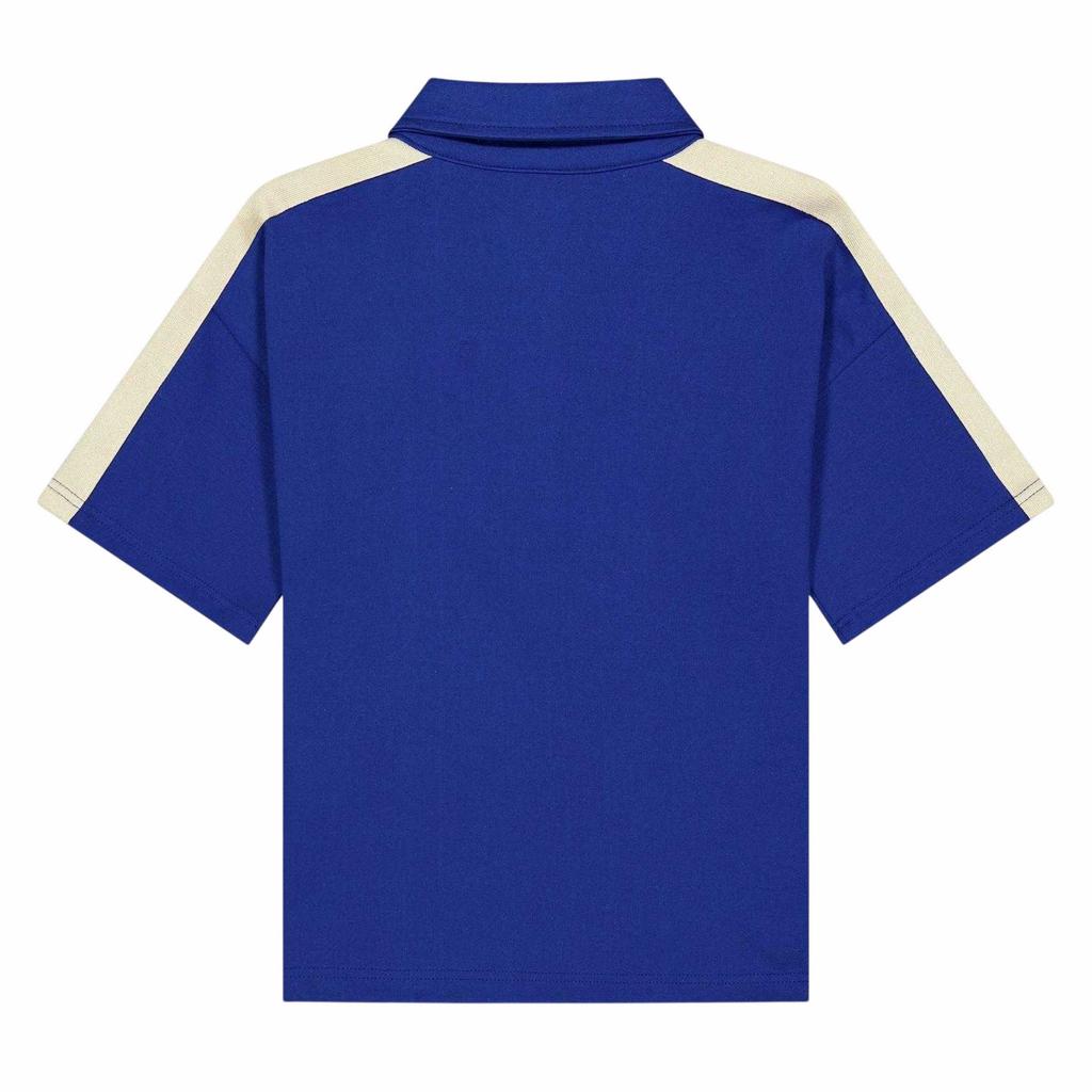Palm Angels Childrens/Kids Track Logo Woven Stretch Polo Shirt