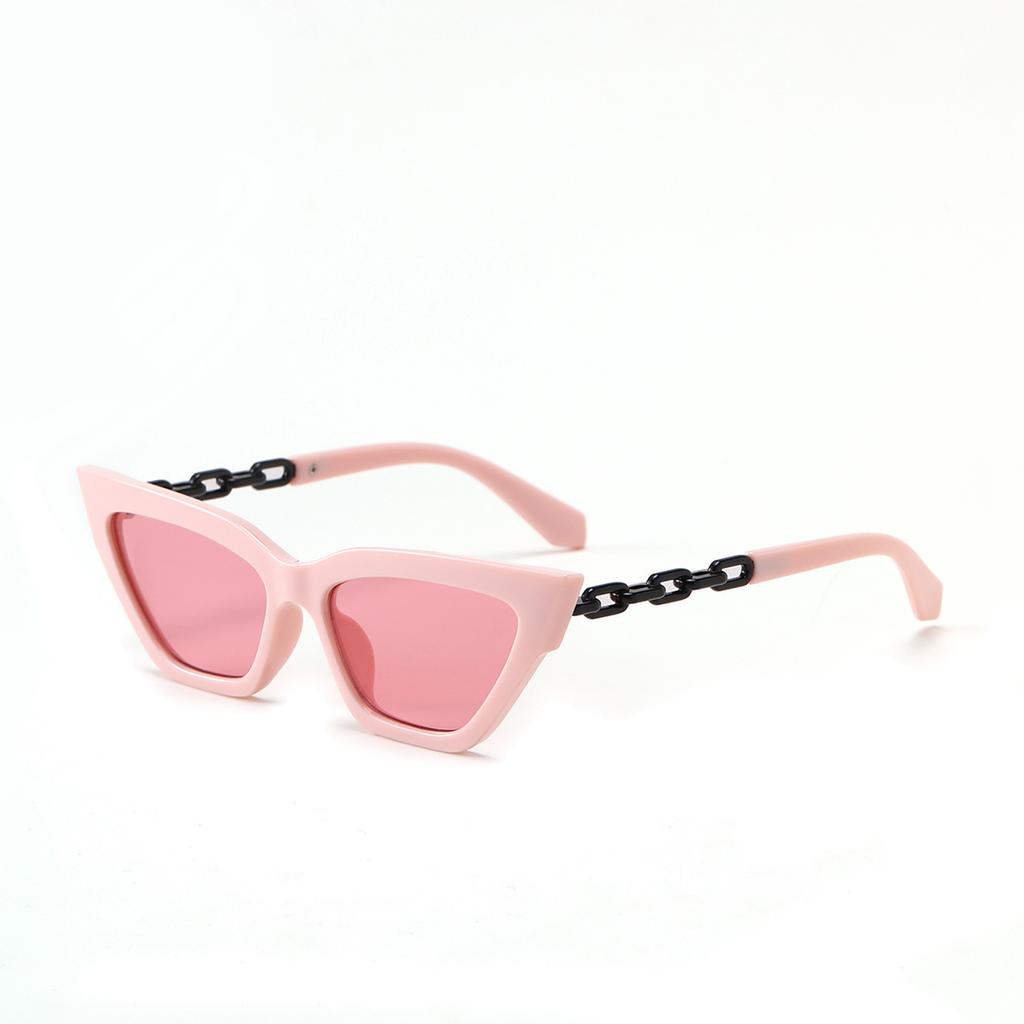 Brille 95135 Katzenaugen Klein Quadratisch Retro Schildkrötenpanzer Rahmen Sonnenbrille Herren, Bunte Sonnenbrille Damen