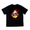 Van Halen Band Printed Tshirt Made of Pure Cotton Loose Fit Suitable for Both Men and Women Featuring A Bold Round Neckline