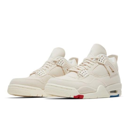 

Air Jordan Wmns Air Jordan 4 Retro Blank Canvas AJ4 Women s DQ4909-100 EU 43 сірий/червоний