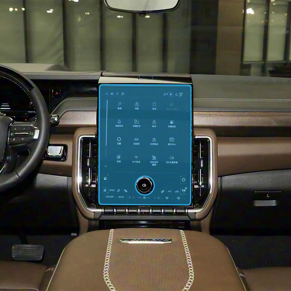Car Central Control Screen TPU Film for GMC YUKON 2025 Navigation Anti Scratch Interior Protection Film Pre-cut PPF Accessories