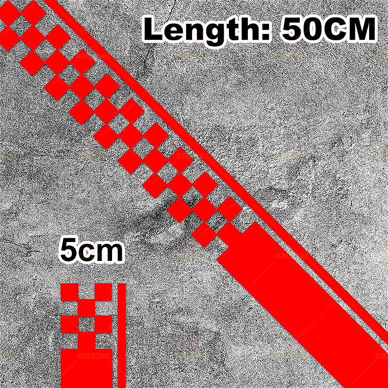 

1pc Motorcycle Fairing Stickers Waterproof for Motomike Helmets Fuel Tanks Fender Car Trunk Door Scooter Universal Vinyl Decals 50x5cm