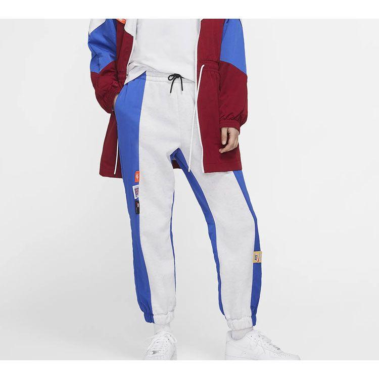 Nike Dámské tepláky joggerové šité Šedé Modré CJ2049-051