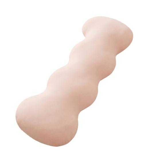 Adults Pea Pods Body Pillow Ice Silk Full Body Support Sleeping Pillow Ergonomic Soft Washable Cover Long Pillow for Side Sleepers