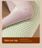 Maternity Summer Side Sleeper Pillow - Lumbar and Belly Support for Pregnant Women