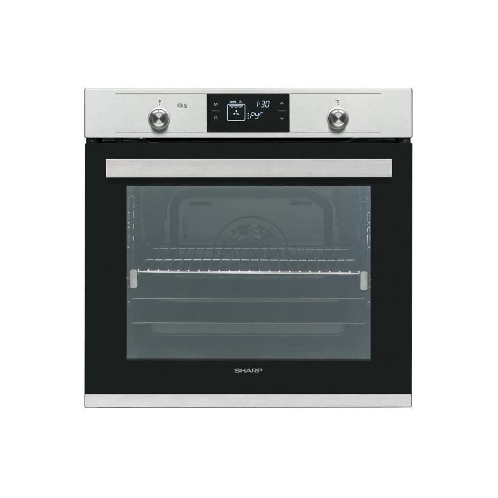 SHARP K71V28IM2 - Horno eléctrico encastrable - 78 L - Pirólisis - Calor  asistido por ventilador - Puerta fría - Clase A - Acero inoxidable  antihuellas comprar a buen precio — entrega gratuita, reseñas reales con  fotos — Joom