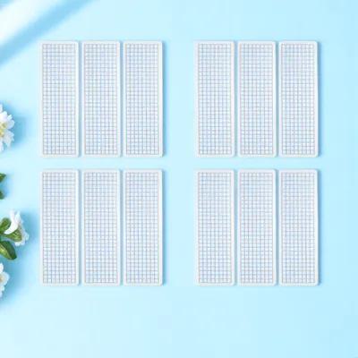 40Pcs Washi Tape Sample Boards Plastic Organizer Large Capacity Office School Home Storage Holder Washi Tape Organizer
