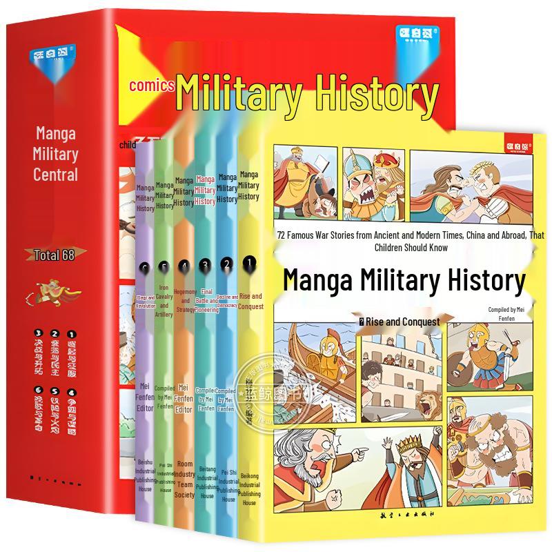 Manga War History: Synchronized Military Mind Map Storybook