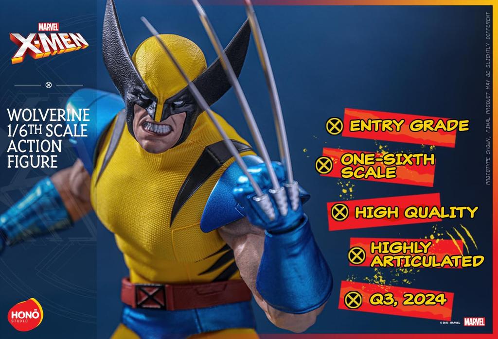 Honoo Studio Marvel Comics Wolverine Scale Figure 1/6