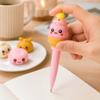 Rotating Pen Creative Toy Set with Christmas Bun Design, Gift Prop Combo
