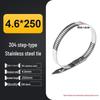 OLOMM 304 Stainless Steel Self-Locking Cable Ties