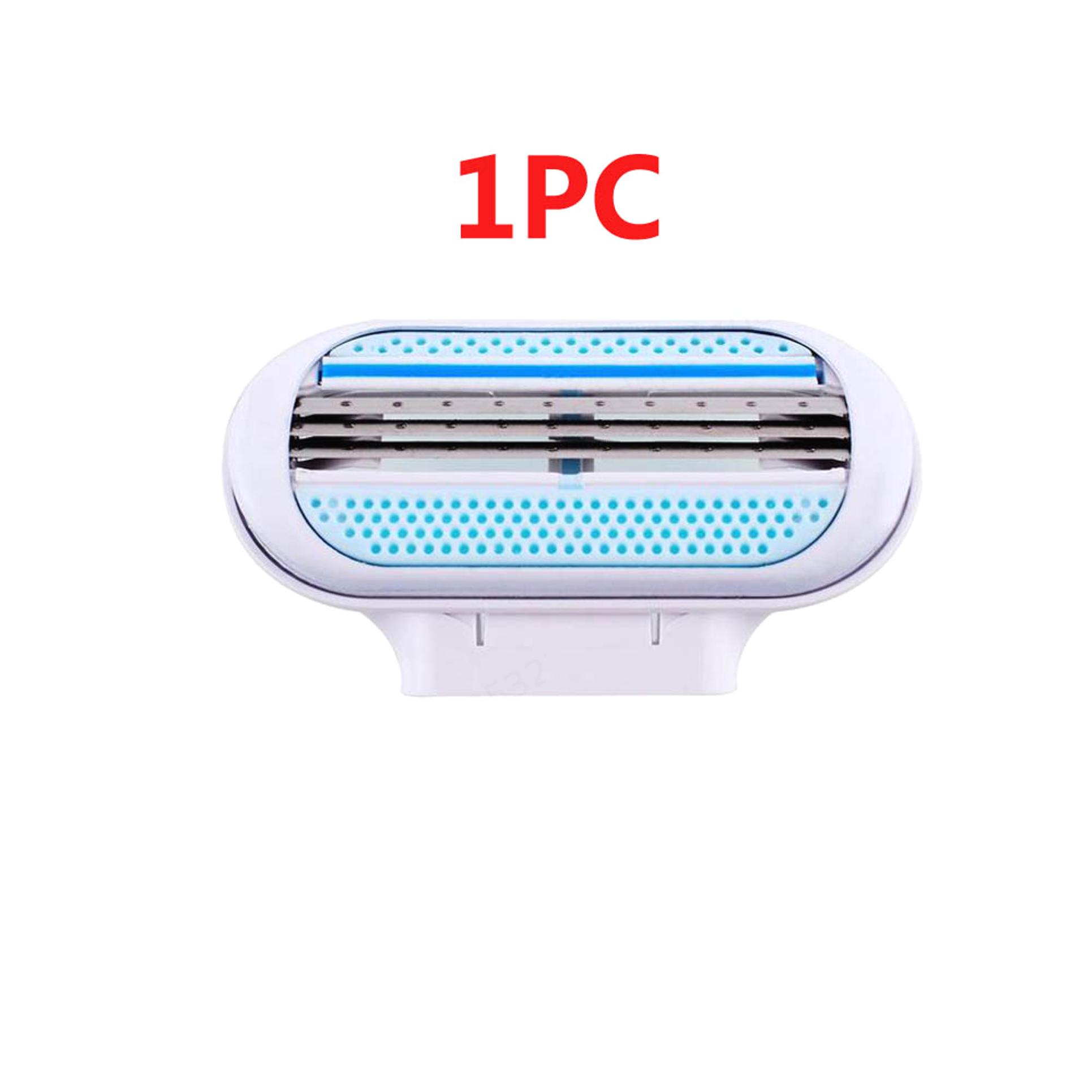 

Ручная замена бритья бритья женщин дамы бритья удаления волос 4 клинки