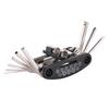 Dismantling the central axle teeth disc, flywheel, bicycle, mountain bike tool, chain cutter, hexagonal wrench, spoke wrench bracket