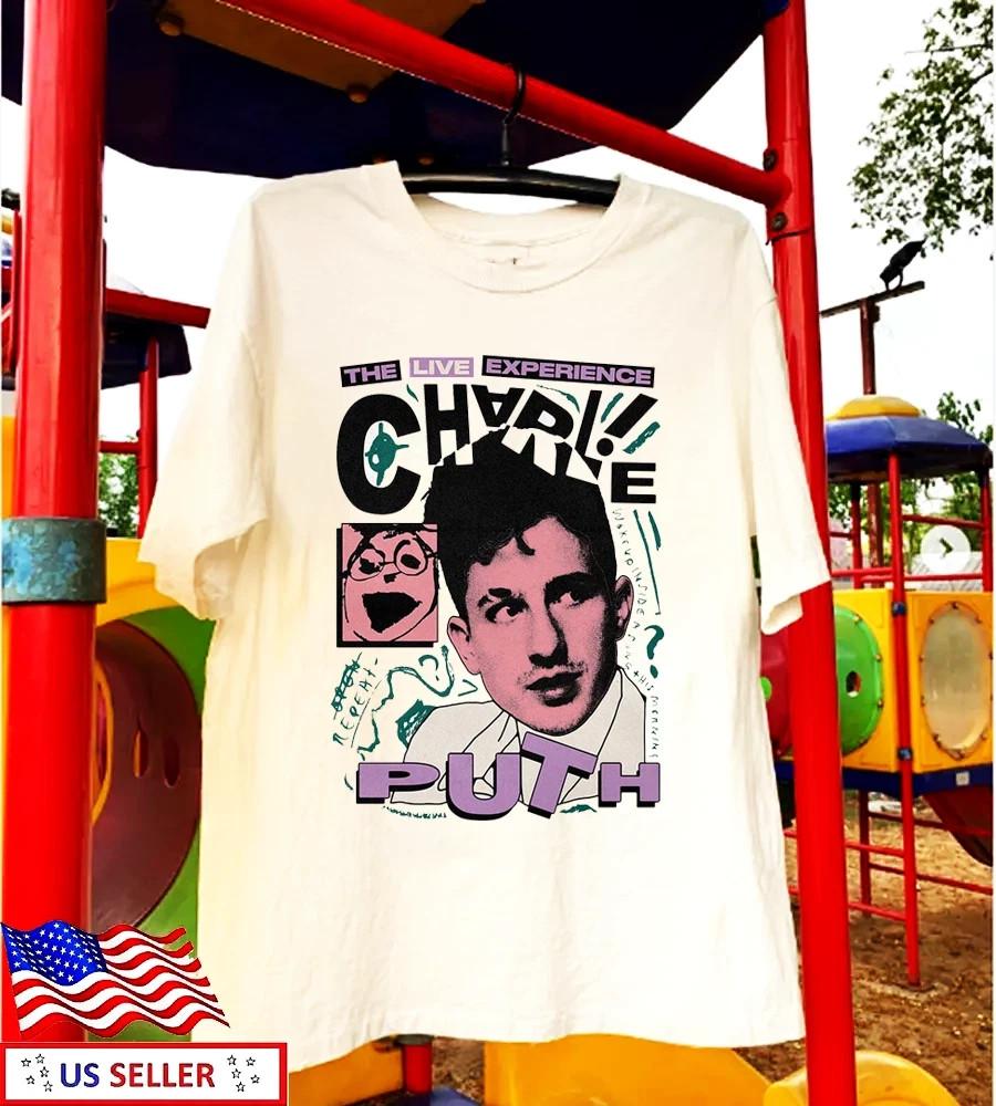 Hot!!! Charlie Puth The Live Experience 2024 T Shirt Unisex PA440 XL