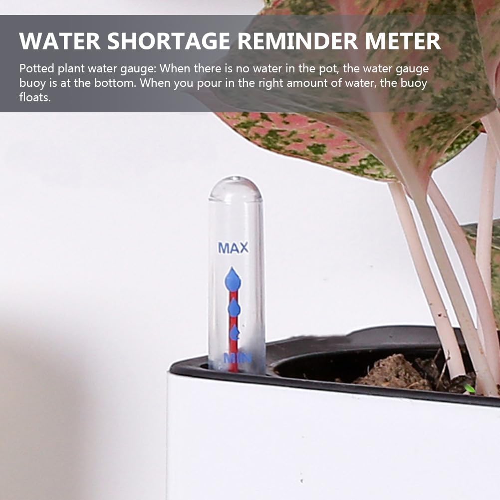 YARNOW 8 pcs Plant Meter Level Indicator Buoy Water Reminder Potted Indicators for Floating Gauges Display Ml Cm Hydrometer Gauge Gardening Reminders