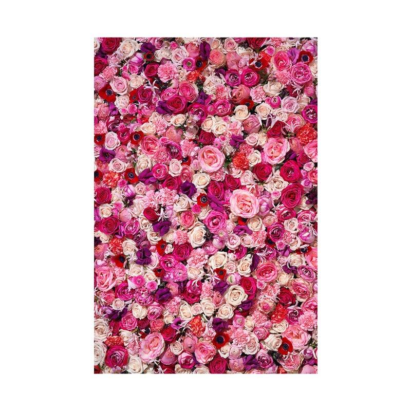 Fundal Floral pentru Fotografie Fundal cu Flori Baby Shower Ziua Mamei Ziua Îndrăgostiților Nuntă Decor Petrecere de Aniversare Banner Recuzită Studio